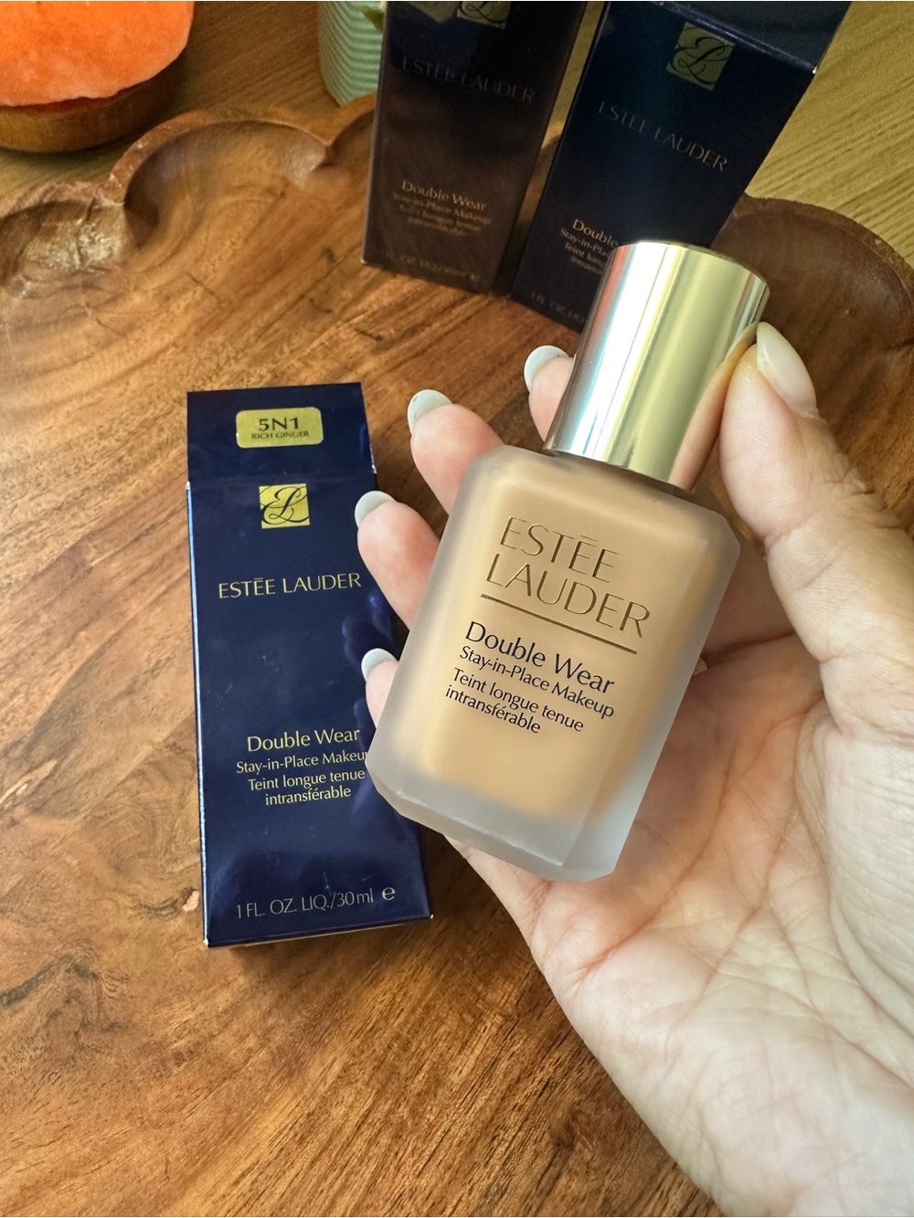 5N1 NEW Estee Lauder Double Wear Stay-in-Place Makeup - Rich Ginger
